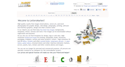 Desktop Screenshot of lettersmarket.com
